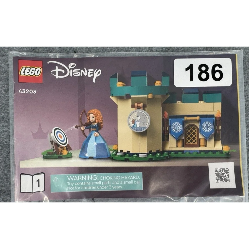 LEGO 43203 Disney Princess Enchanted Creations Instruction Manual Only OEM Origi